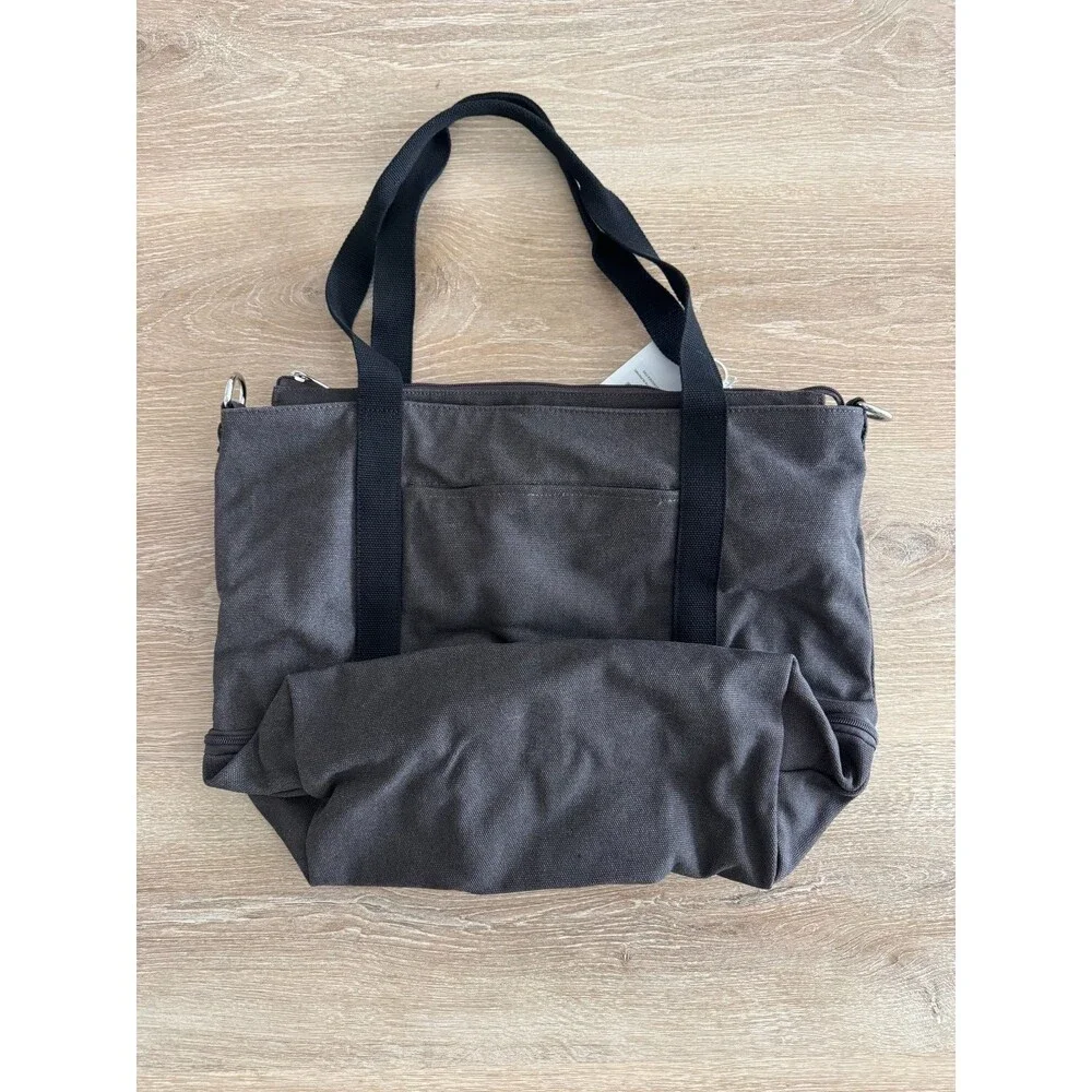 Lo & Sons Catalina Deluxe Tote Eco Friendly Canvas Midnight Ash